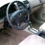 01 Civic LX Interior View
