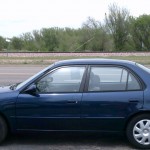 01 Corolla Driver Side View