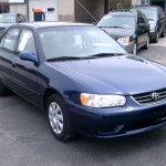 01 Corolla Passenger Front View