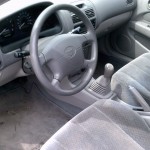 01 Corolla Interior View