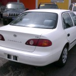 01 Corolla Rear View