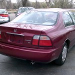 96 Accord LX Rear View