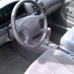 01 Corolla Interior View