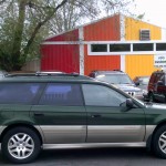 01 Outback Passenger Side View