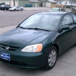 01 Civic EX Front View
