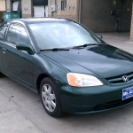 01 Civic EX Front View